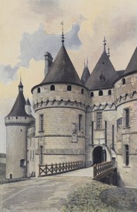 Chaumont-sur-Loire, Indgang til slottet af French Photographer