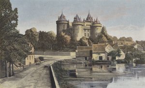 Combourg, slottet af French Photographer