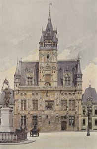 Compiegne, Rådhuset af French Photographer
