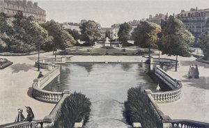 Dijon, Place Darcy, Square Darcy, Statue de F Rude, Porte Guillaume af French Photographer