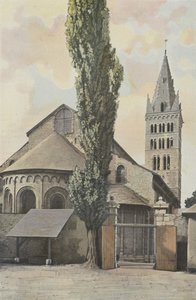 Spray, Notre-Dame Kirke, Apsis af French Photographer