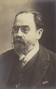 Emile Zola (1840-1902), fransk forfatter, journalist og dramatiker af French Photographer