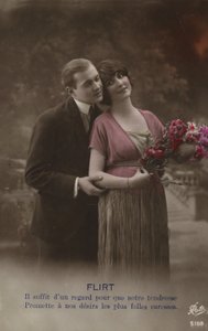 Flirtende par af French Photographer