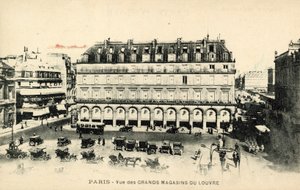 Stormagasinet Grands Magasins du Louvre, Paris af French Photographer