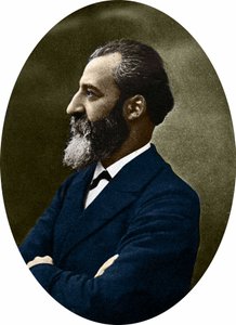 HENRI MOISSAN Fransk kemiker og farmaceut 1852 - 1907. af French Photographer