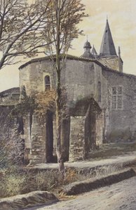 Hagetmau, Kirke, Cote de labside af French Photographer