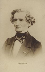 Hector Berlioz, fransk romantisk komponist (1803-1869) af French Photographer
