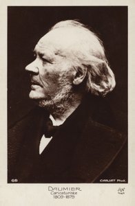 Honore Daumier, fransk karikaturtegner af French Photographer