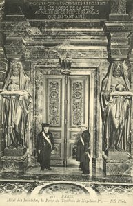 Hotel Des Invalides, Paris (s/h-billede) af French Photographer