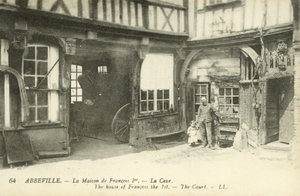 House of King Francis I, Abbeville (s/h foto) af French Photographer