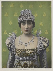 Jane Hading som Josephine i Plus que Reine (farvet foto)