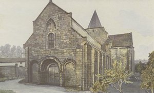 Jazeneuil, Kirke, Ensemble S O af French Photographer