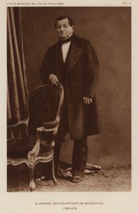 Jean Baptiste Boisduval, fransk lepidopterist og botaniker (s/h foto) af French Photographer