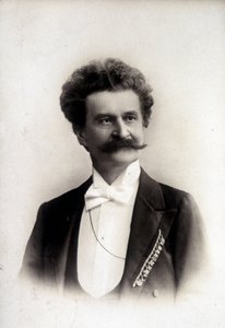 Johann II Strauss fils (1825-1899), østrigsk komponist af French Photographer