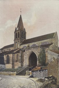 Jouy-le-Moutier, Kirke af French Photographer