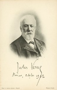 Jules Verne af French Photographer