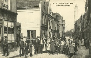 Rue Pierre-Mulard, Calais (s/h foto) af French Photographer