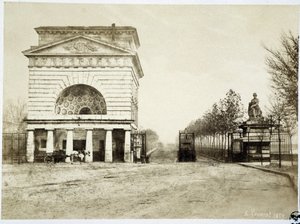 Passys barriere i "barriererne i Paris"" fotografier af Gouviot af French Photographer