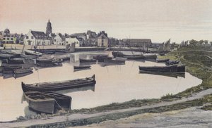 Le Croisic, havnen og bassinet for Trait af French Photographer