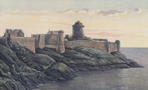 Fort La Latte, udsigt taget fra E af French Photographer