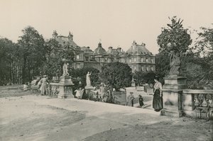 Le Jardin du Luxembourg, Luxembourghaven (fotografering) af French Photographer