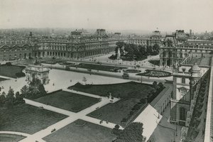 Le Nouveau Louvre, Det Nye Louvre (fotogravering) af French Photographer