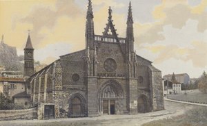 Le Puy, Saint-Laurent-kirken, Ensemble N O af French Photographer