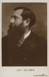 Leo Delibes, fransk komponist (1836-1891) af French Photographer