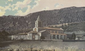 Leoncel, View of the Abbey, Cote N E af French Photographer