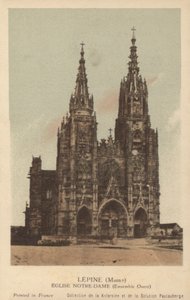 Lepine, Vor Frue Kirke af French Photographer