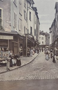 Limoges, Rue de la Boucherie (nederste del) af French Photographer