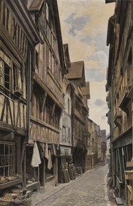 Lisieux, Rue aux Fevres af French Photographer