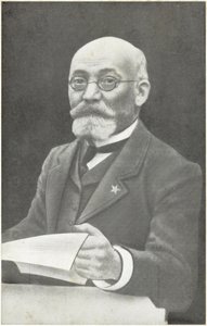 Ludwik Lejzer Zamenhof, polsk opfinder af esperanto (s/h foto) af French Photographer