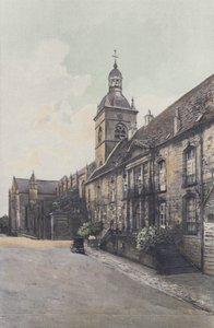 Luxeuil, Kirken og Præsbyteriet af French Photographer
