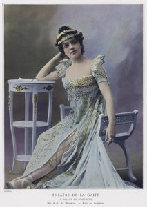 Marie-Louise de Miramon som Josephine i Le Billet de Josephine (farvet foto)
