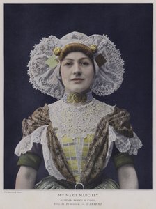 Marie Marcilly som Francisca i LAbsent (farvet foto)