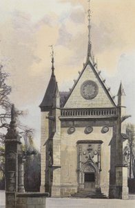Meillant, Chapel of the Chateau og godt af French Photographer