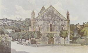 Melle, Saint-Hilaire Kirke, Ensemble O af French Photographer