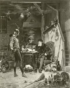 Mephistopheles og Faust (dybtryk) af French Photographer