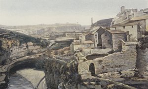 Minerve, Udsigt fra bredden af ​​Cesse af French Photographer