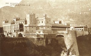 Monaco, Prinsens Palads af French Photographer