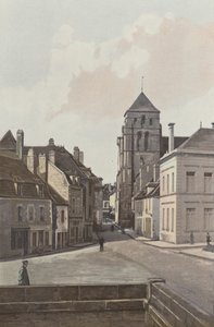 Montelimar, Hellig Kors Kirke af French Photographer