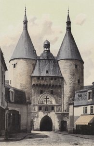 Nancy, Porte de la Graffe, indre side af byen af French Photographer