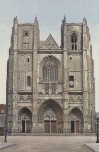 Nantes, Cathedrale, Facade O af French Photographer