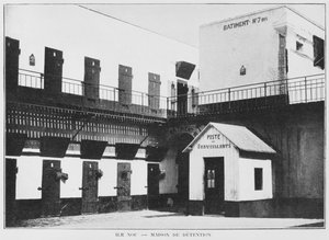 Ny Kaledonien, øen Nou, fængselshuset, fra La Depeche Coloniale, 1903 af French Photographer