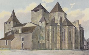 Oloron-Sainte-Marie, Sainte-Marie Kirke, Sammen S E af French Photographer