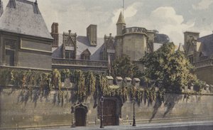 Paris, Hotel de Cluny, indgang til museet af French Photographer