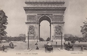 Paris, Triumfbuen af French Photographer