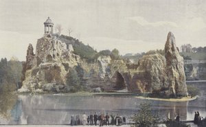 Paris, Buttes-Chaumont Park af French Photographer