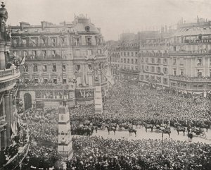 Paris: Modtagelse af russerne i Military Club (s/h foto) af French Photographer
